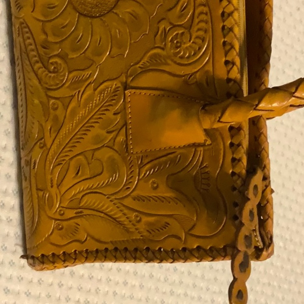 Alejandro Yeo Hand Tooled Leather Bag - Picture 10 of 16